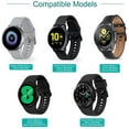 thumbnail image 2 of GHSDFBB [2-Pack] Charger Compatible with Samsung Galaxy Watch 4/4 Classic Watch 3 Active 1 2 SM-R500 SM-R830 SM-R820 SM-R840 SM-R850-USB Charging Cable 3.3ft 100cm-Smartwatch Accessories, 2 of 7