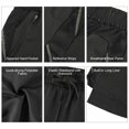 thumbnail image 2 of Pantalones cortos de running 2 en 1 para hombre, secado rápido, transpirables, activos, 2 of 7