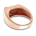 thumbnail image 2 of 14K Gold Men Natural 1 Ctw Diamond Ring (Rose Gold Size 8), 2 of 3