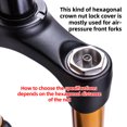 thumbnail image 3 of Bicycle Front Fork Shoulder Cap Wrench Stainless Steel Fork Cover Disassembly Remover Spanner, 3 of 8