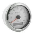 thumbnail image 1 of GPS Speedometer 85mm 80MPH Stainless Steel Universal for Cars Boats, 1 of 7