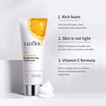 thumbnail image 4 of Fiudx Espuma Limpiadora Vc, Limpiador Facial Iluminador de Limpieza Profunda, Limpiador Hidratante y Renovador de La Piel, Espuma Refrescante y Antiojeras, Rutina Diaria de Cuidado de La Piel, Apto p, 4 of 6