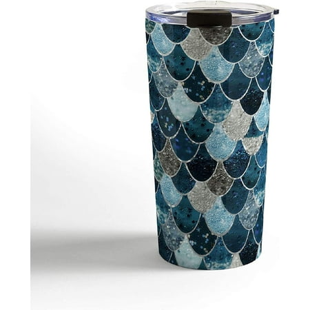 

Monika Strigel Really Mermaid Midnightblue Travel Mug 20oz Multi