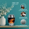 thumbnail image 3 of SABURIAL Saxophone Funeral Urn Adult Ash Man & Women - Small Urns For Human Ashes - 3 Inch - Pack Of 1 - Ash Burials For Human Ashes - Keepsake Urns For Adult - Unique Urn, 3 of 7