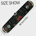 thumbnail image 3 of Yayeee Double Oven Mitt Kitchen Heat Resistant Baking 35" x7" Quilted Glove, Red Sitting on The Moon, 3 of 6