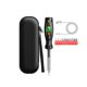 thumbnail image 1 of Probador de voltaje tipo lápiz para electricistas, preciso, con bolsa de almacenamiento. Negro, 1 of 8