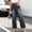 ZA-Black-jeans for women, variant on Yourumao Wash Straight Leg Jeans for Women Retro High Elastic Waisted Jeans Pull On Denim Pants Loose Summer Jeans with Pocket