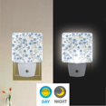 thumbnail image 2 of Yayeee LED Plug in Night Light for The Home with Auto Dusk to Dawn Light Sensors, 2 Pack, Forget Me Not, 2 of 6
