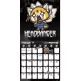 Trends International 2025 Aggretsuko Wall Calendar & Push Pins