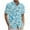 Multicolor A, variant on DJDLJWCJ Mens Short Sleeve Shirts With Pocket, Stripe Printed Casual Tees Hawaiian Shirt for Men polo Shirt Summer Beach Shirts Multicolor 4XL