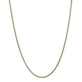 thumbnail image 1 of 14K Yellow Gold 1.8mm Solid Diamond Cut Spiga Chain 24 Inch, 1 of 5