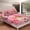 Pink, variant on Erosebridal Cute Princess Musician Bed Sheets Set Twin Size, Colorful Bow-tie Bed Sheets Twin, Butterfly Decor