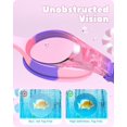 thumbnail image 3 of Gafas de natación Findway para niños, antivaho, protección UV, de 3 a 12 años, 3 of 7