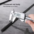 thumbnail image 4 of 100Fens Towel Rack Luxury Brushed Gold Single Nordic Bathroom Towel Bar 3 Towel Bar Wall-Mounted (Color : Black Seat Gold Pole,Siz, 4 of 6