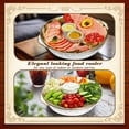 thumbnail image 5 of 3-Piece 11.8-inch Refrigerated Party Tray Set with Dividers, Includes Chilled Party Platters, Cooked Food Platters, Cold Dishes, and Dipping Sauces; Suitable for Fruits, Seafood, and Vegetables, 5 of 7