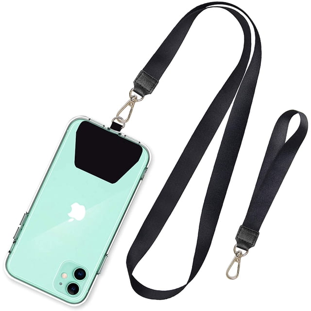 Cordón de teléfono celular, correa de cuello de teléfono universal Wirst Lasso Leash para sistema de sujeción de seguridad de teléfono inteligente Xemadio WRJM-34-3