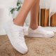 thumbnail image 5 of Elise - Zapatillas de boda de encaje color marfil crema 8.5, 5 of 5