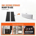 thumbnail image 2 of Portable Wheelchair Ramp, 6 ft 800 lbs Capacity, Non-Slip Aluminum Folding Threshold Ramp, Foldable Mobility Scooter Ramp Wheel Chair Ramp, Handicap Ramp for Home Steps, Stairs, Doorways, Curbs, 2 of 6