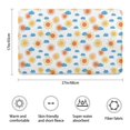 thumbnail image 3 of White Sun Cloud Pattern Bathroom Rugs Mat,Non Slip Microfiber Bathroom Rug,Rubber Backing,Soft Bathroom Mats for Bathroom Floor,Tub and Shower,17x27in(43x68cm), 3 of 5