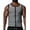 Flower Gray, variant on YouLoveIt Mens Slimming Neoprene Vest Zipper Waist Trainer Sweat Sauna Vest Weight Loss Tummy Slimming Workout Body Shaper Corset