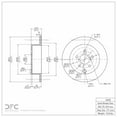 thumbnail image 2 of Rear Dynamic Friction Company Disc Brake Rotor 600-13025 (1) For 2012-2022 Subaru Impreza, 2013-2015 Subaru XV Crosstrek, 2014-2018 Subaru Forester, 2016-2022 Subaru Crosstrek, 2 of 2