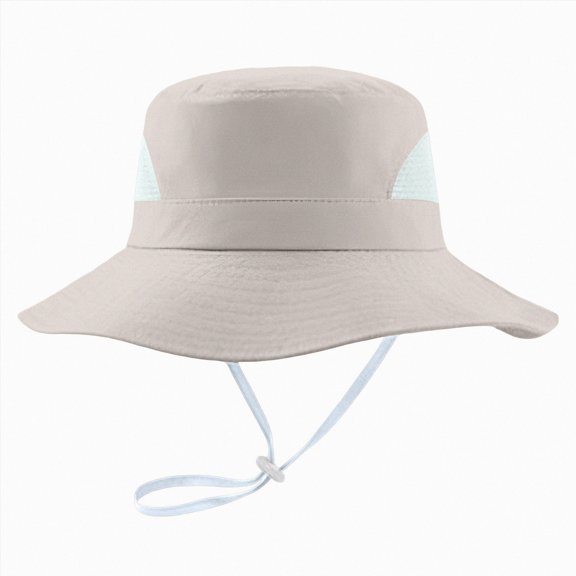 JUMEYU Sun Hat for Girls Baby Sun Hat UPF 50  Cute Pattern Summer Beach Kids Toddler Bucket Hat for Boys Girls 3T 6T (Khaki,3-6 Years)