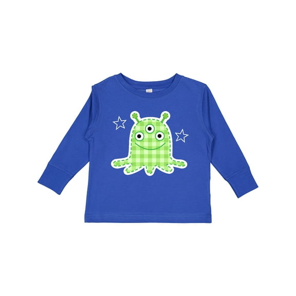 Inktastic Space Alien Halloween Boys or Girls Long Sleeve Toddler T-Shirt