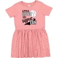 thumbnail image 3 of Inktastic Little Sister and Biggest Baseball Fan Girls Toddler Dress, 3 of 5