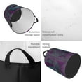 thumbnail image 4 of XMXT Collapsible Laundry Basket, Cupid Skull Purple Print Waterproof Laundry Hamper, 62L Purple, 4 of 8