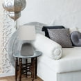 thumbnail image 2 of Simple Designs Round Concrete Table Lamp, 2 of 8