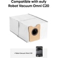 thumbnail image 3 of eufy 6-Pack Large Capacity Dust Bags Compatible with C20 Omni Robot Vacuum, 3 of 4