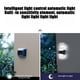 thumbnail image 4 of Outdoor Water Proof Dusk To Night For Outside Up And Down Lighting Solar Wall Fence Lights, 4 of 7