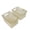 Gold, variant on Kensie Closet Storage Bins with Handles, Stackable, 2-Pack, Glitter