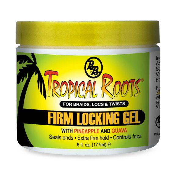 Bronner Brothers Tropical Roots Firm Locking Gel, 6 oz