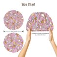 thumbnail image 5 of Kdxio Seafood Pattern Satin Bonnet Silk Bonnet Hair Bonnet for Sleeping Hair Bonnets for Women Curly Natural Hair, 5 of 6