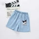 thumbnail image 5 of Pantalones cortos de mezclilla Kawaii Sanrios Hellokittys Kuromi Anime para niños, ropa cómoda para bebés, pantalones cortos transpirables de verano para niñas, 5 of 5