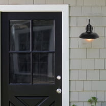 HOMEMAXS Waterproof Wall Light Porch House Lights Outdoor Vintage Decor Black