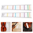 thumbnail image 3 of Miangastore 2Pcs Multi Color Violin Finger Position Aid For Beginner Practice Made From Transparent PVC, 3 of 8