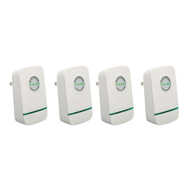 Ahorro de Energía Paquete de 4 Ahorros de Energía Enchufe Inteligente Seguro y Confiable de 90 V-240 V Caja de Ahorro de Electricidad para el Mercado de Oficinas de