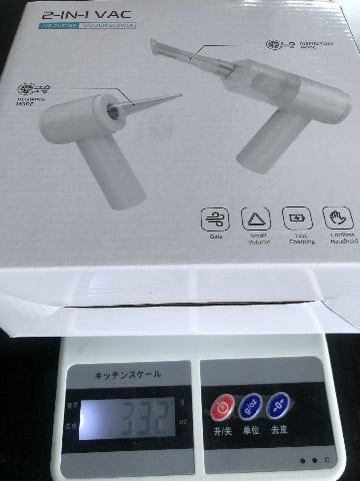 Handheld Mini Vacuum Cordless Air Duster Lightweight Air Blower High Power Fit for Car Vacuum Cleaner