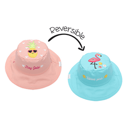 JAN & JUL Toddler Girl Sun-Hat with Adjustable Chin-Strap