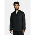 thumbnail image 2 of Reebok Men and Big Men's Jersey Lined Windbreaker Jacket with Hood, Lightweight, Sizes S-3XL, 2 of 6