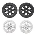 thumbnail image 2 of Roues de Bagages Roues de Valise Roulettes de Bagages Roue de Valise Roue de Remplacement 4 Ensembles Roues de Réparation de Valise avec Couvercles Roulettes de Roue en PVC Bagage de Remplacement, 2 of 8