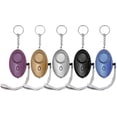 thumbnail image 2 of Personal Alarm-130DB Vigilant Bell, LED Flashlight & Key Chain. Security Horns & Sirens for Self Defense in Emergency, Helpful Device for Elder, Student, Kid, Night Worker, Jogger (5pc), 2 of 3