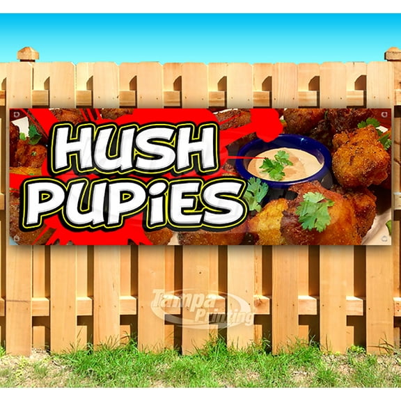 Hush Puppies 13 oz Vinyl Banner With Metal Grommets