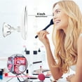 thumbnail image 3 of Miroir de Maquillage Grossissant 10X Éclairé, Rechargeable, 3 Modes de Couleur, Rotation 360°, 3 of 5