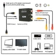 thumbnail image 4 of Mini AV To Video Converter HDMI Box 1080P AV2HDMI RCA AV HDMI Cvbs To HDMI Adapter for HD TV PS3 PS4 PC DVD Xbox Projector, 4 of 6