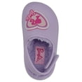 thumbnail image 6 of Barbie Girls' Faux-Fur Lined Sparkle Clogs Color: lilac Size: 9 - 12 months, 6 of 8