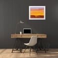 thumbnail image 3 of OToole, Tim 32x26 White Modern Wood Framed Museum Art Print Titled - Ocean Glow II, 3 of 4