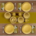 thumbnail image 6 of Pfaltzgraff® Bumblebee Yellow 16-Piece Dinnerware Round, 6 of 11